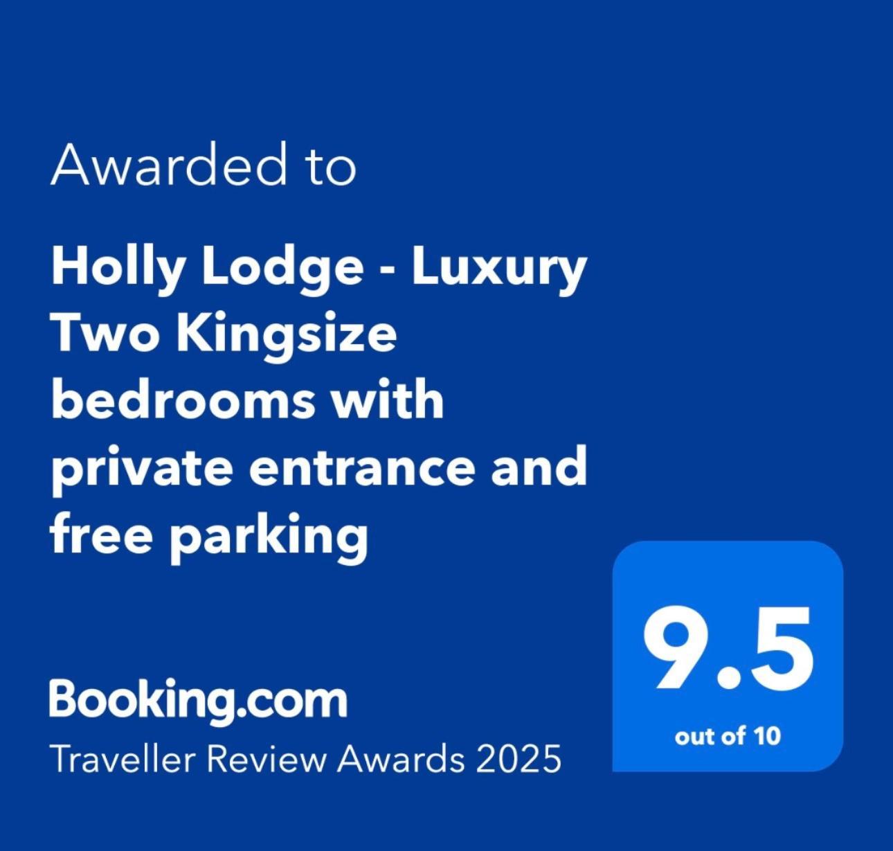 Holly Lodge - 2 X Kingsize Bedrooms With Private Entrance And Free Parking-New Shower Room Обан Экстерьер фото